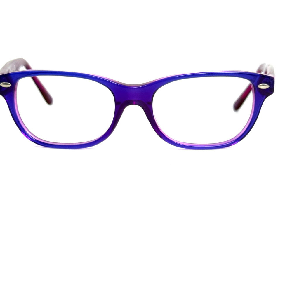 Rayban RB 1555 3666 Kids Optics Eyeglasses Frame Purple Violet 48-16-125 H19138